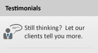 Customer Testimonial