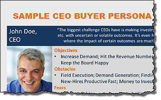 why salespeople must understand buyer personas